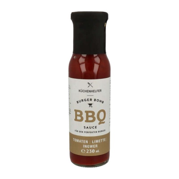 BBQ-Sauce Burger Bomb "Limette-Ingwer", 230 ml SALE MHD 28.09.2024