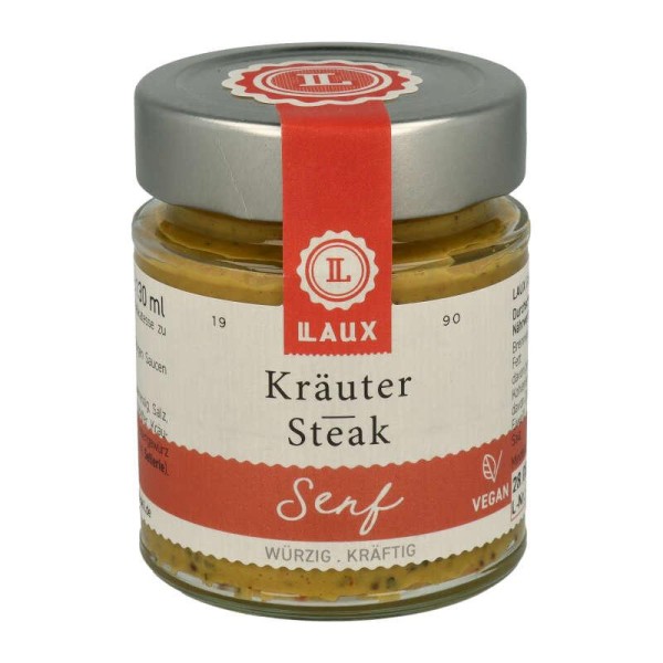 Senf "Kräuter Steak", 130 ml SALE MHD 28.10.2023